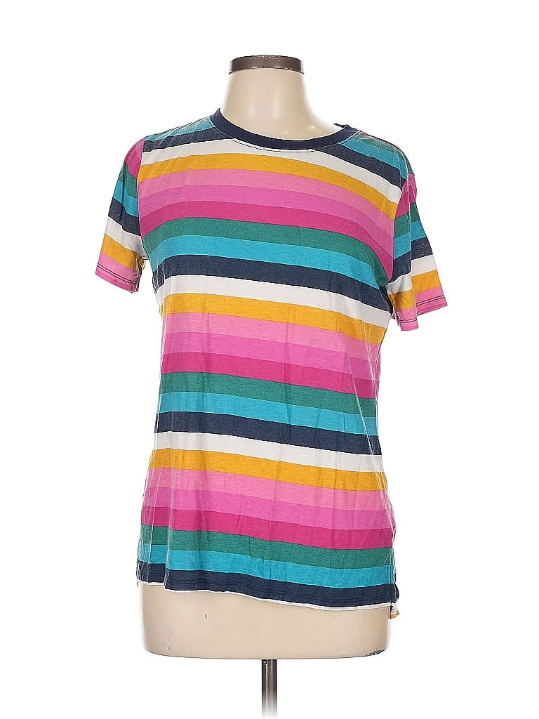 Pre-owned A.n.a. A New Approach Short Sleeve T-shirt In Pink