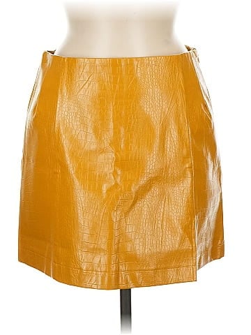 Glam Faux Leather Skirt (view 1)