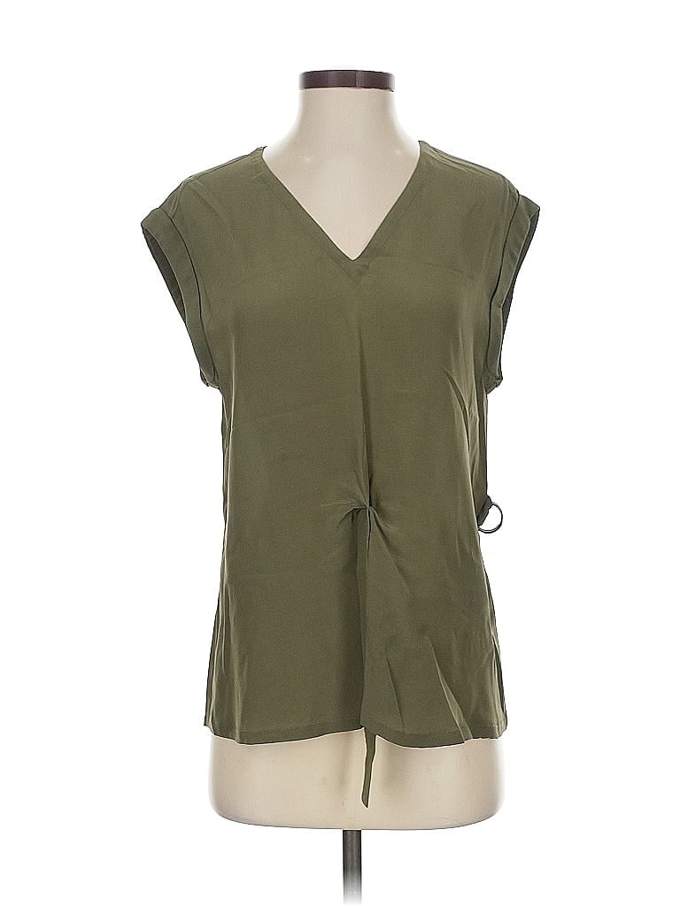 Pre-owned Allsaints Sleeveless Blouse In Green