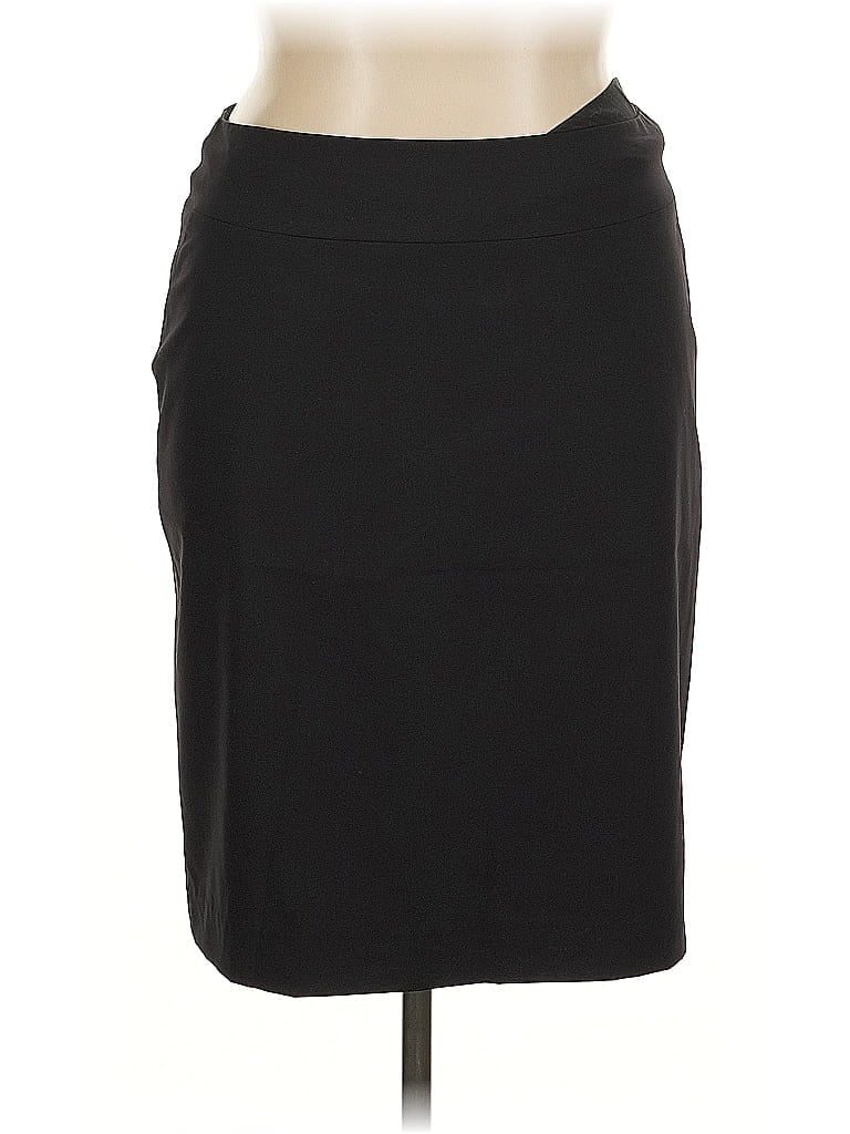 Click to view more detailed imagery on our partner's website Pre-owned Banana Republic Factory Store Wool Skirt In Black