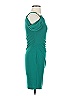Xscape Solid Teal Cocktail Dress Size 4 (petite) - photo 4