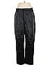 Topshop 100% Polyurethane Black Casual Pants Size 12 - photo 1