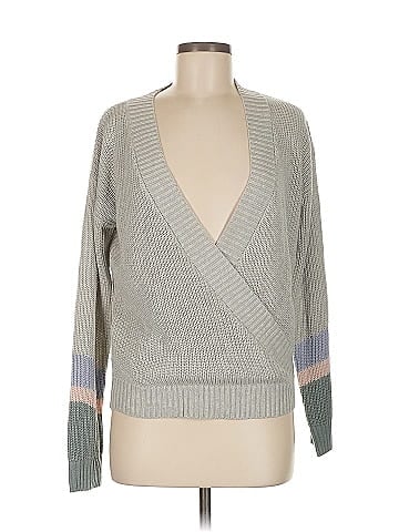 Hem & Thread Pullover Sweater (view 1)