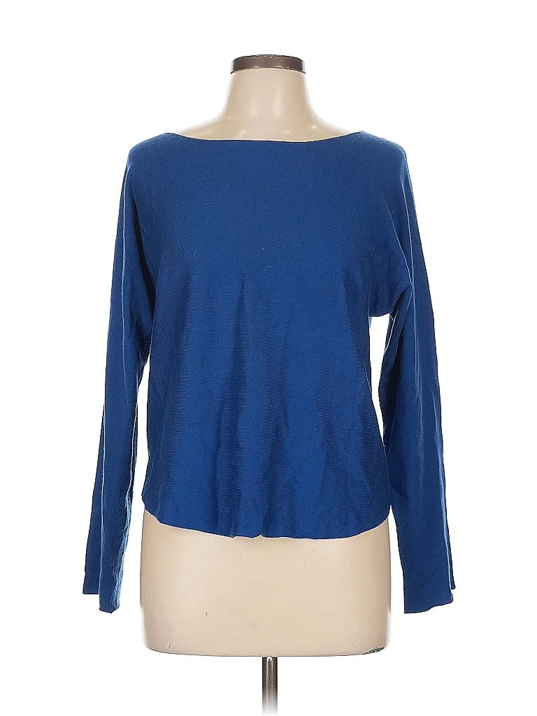 Pre-owned Vince Pullover Sweater In Blue