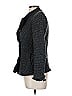 Armani Collezioni Houndstooth Gray Wool Blazer Size 8 - photo 5