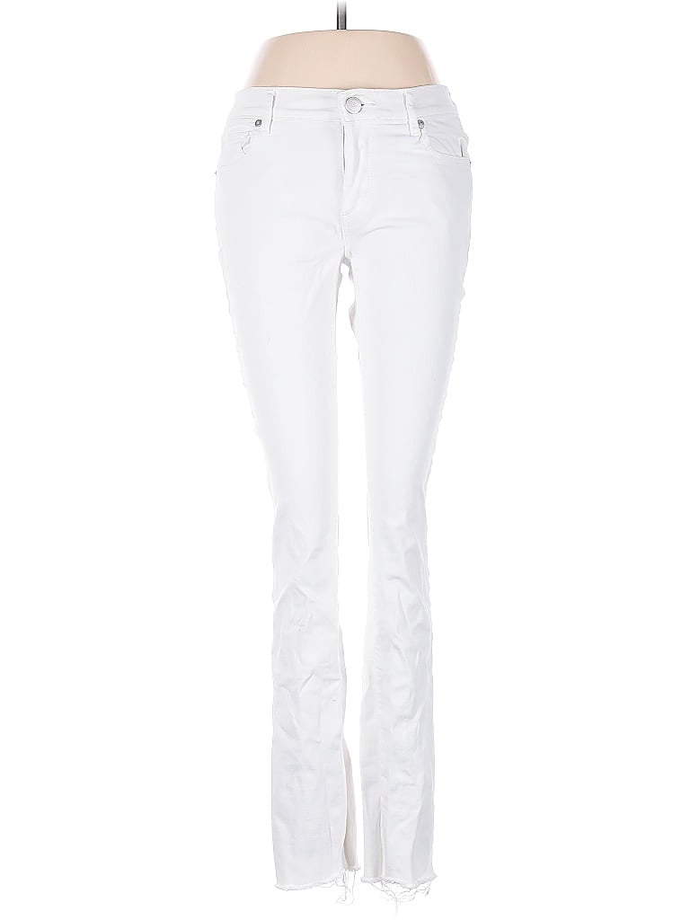 Pre-owned Ann Taylor Loft Jeans In White