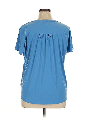Jones New York Short Sleeve Blouse (view 2)