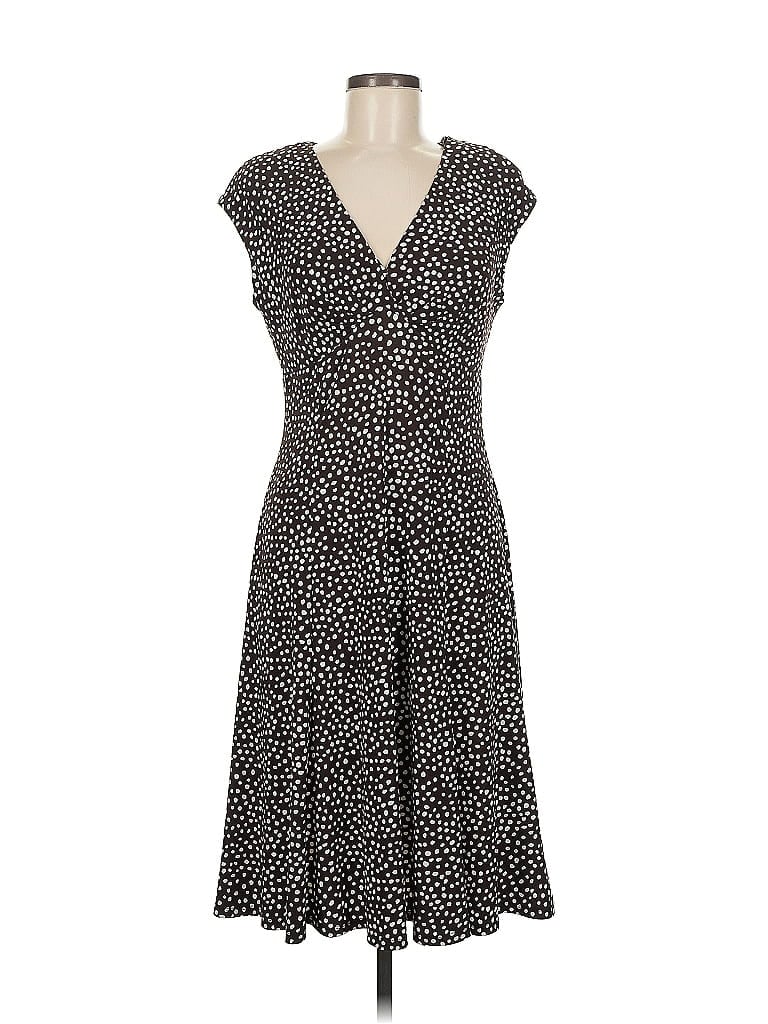 Pre-owned Chaps Casual Dress In Brown