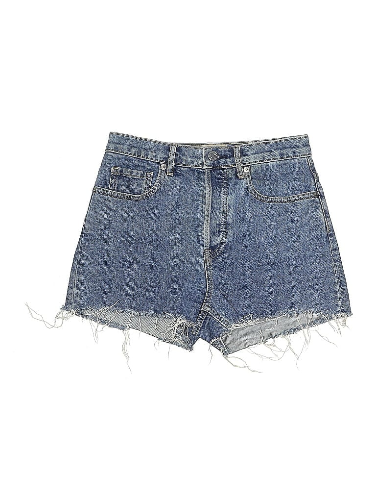 Click to view more detailed imagery on our partner's website Pre-owned Everlane Denim Shorts In Blue