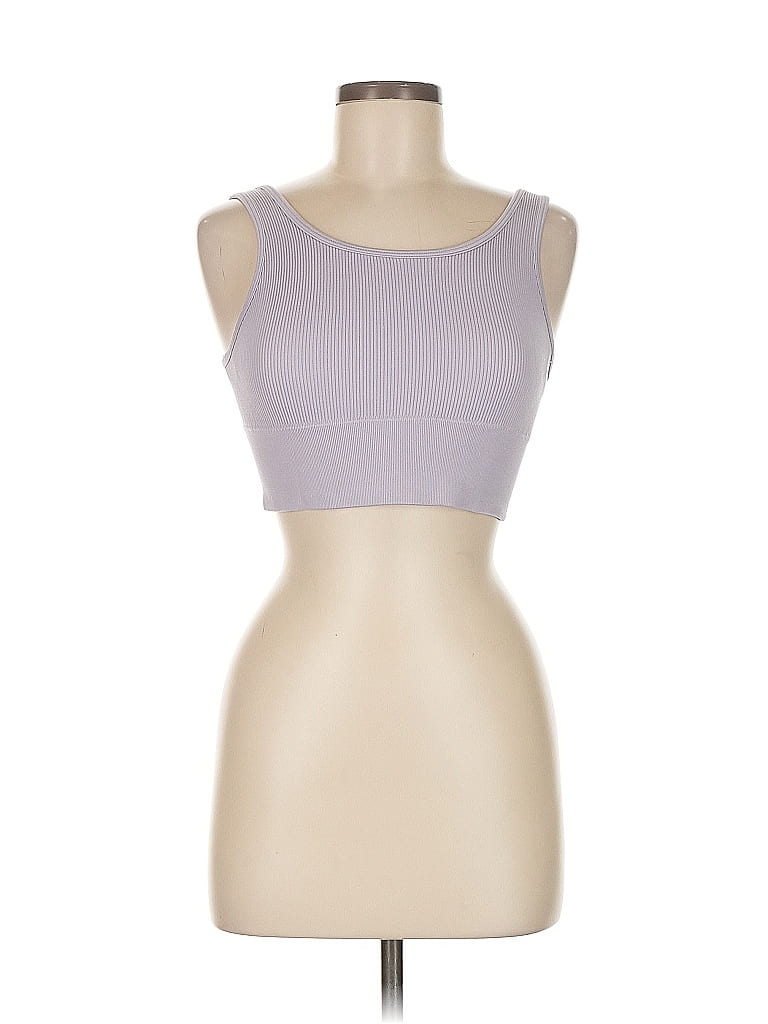 Pre-owned Assorted Brands Sports Bra In Gray