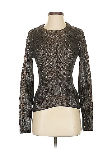Pink Tartan Wool Pullover Sweater (view 1)