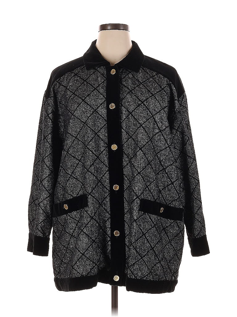 Pantalon En Cuir D'Agneau Escada By Margaretha Ley - Taille 42, Franges, Noir - Neuf Avec Étiquettes