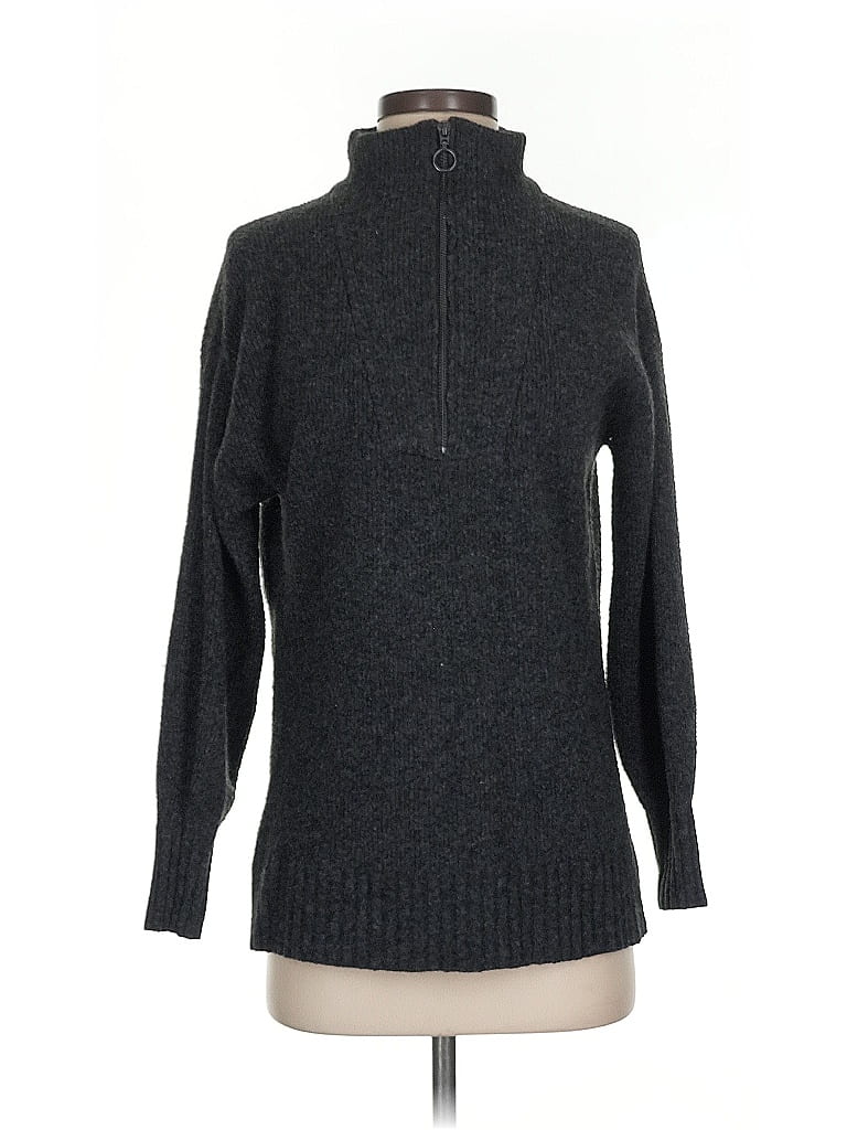 Pre-owned Lou & Grey Turtleneck Sweater In Gray