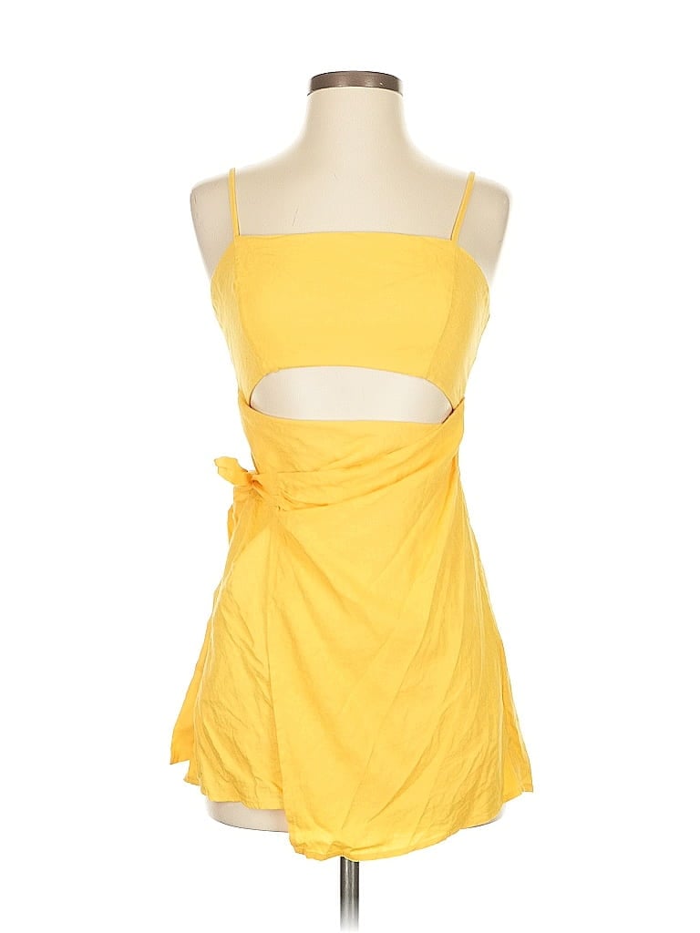 Click to view more detailed imagery on our partner's website Pre-owned Forever 21 Cocktail Dress In Yellow