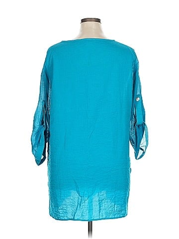 Soft Surroundings 3/4 Sleeve Blouse (view 2)
