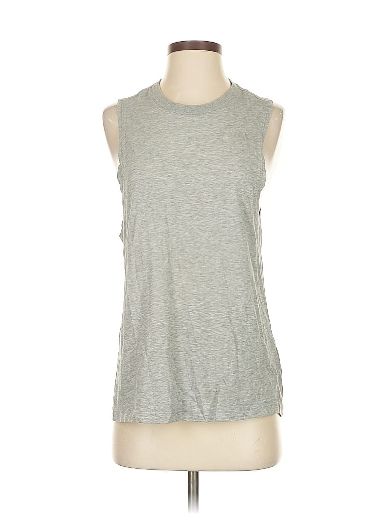 Pre-owned Nike Sleeveless T-shirt In Gray