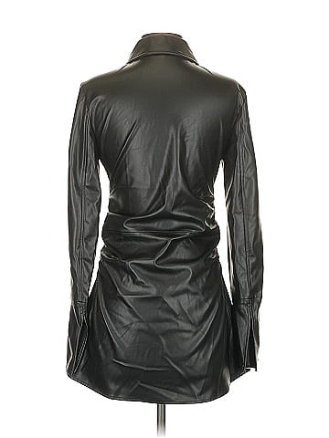 Zara Faux Leather Jacket (view 2)