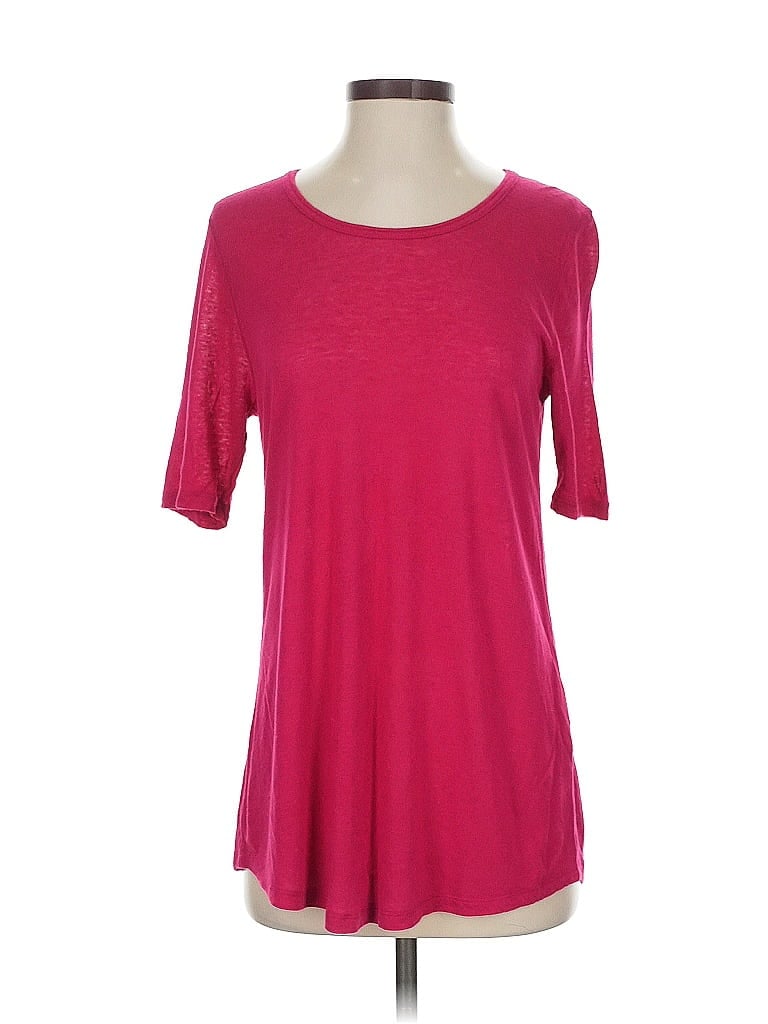 Pre-owned Vince Short Sleeve T-shirt In Pink