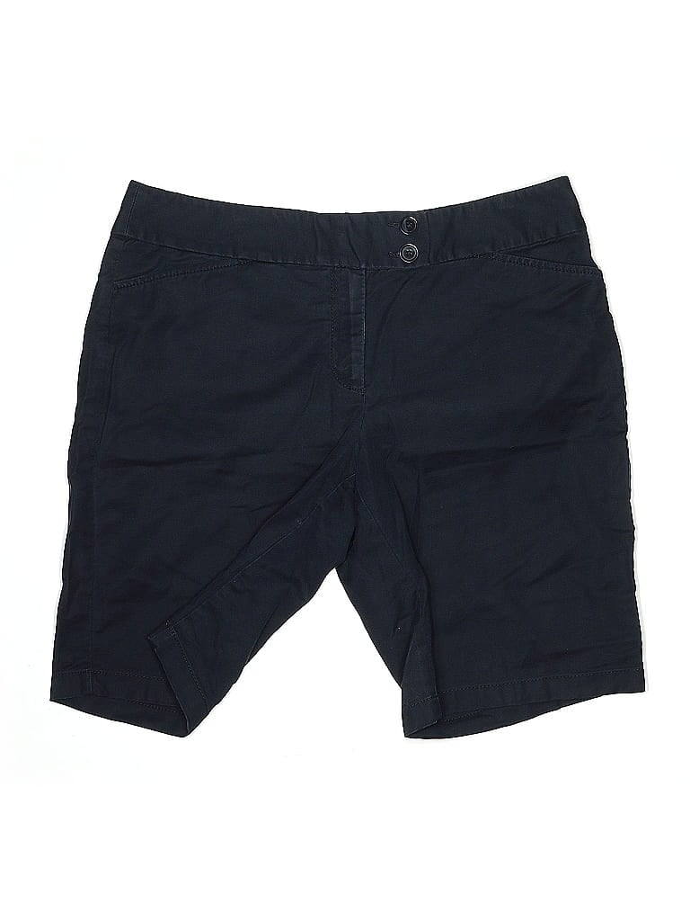 Pre-owned Ann Taylor Factory Cargo Shorts In Blue