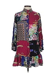 Zara 100% Cotton Ivory Casual Dress Size M
