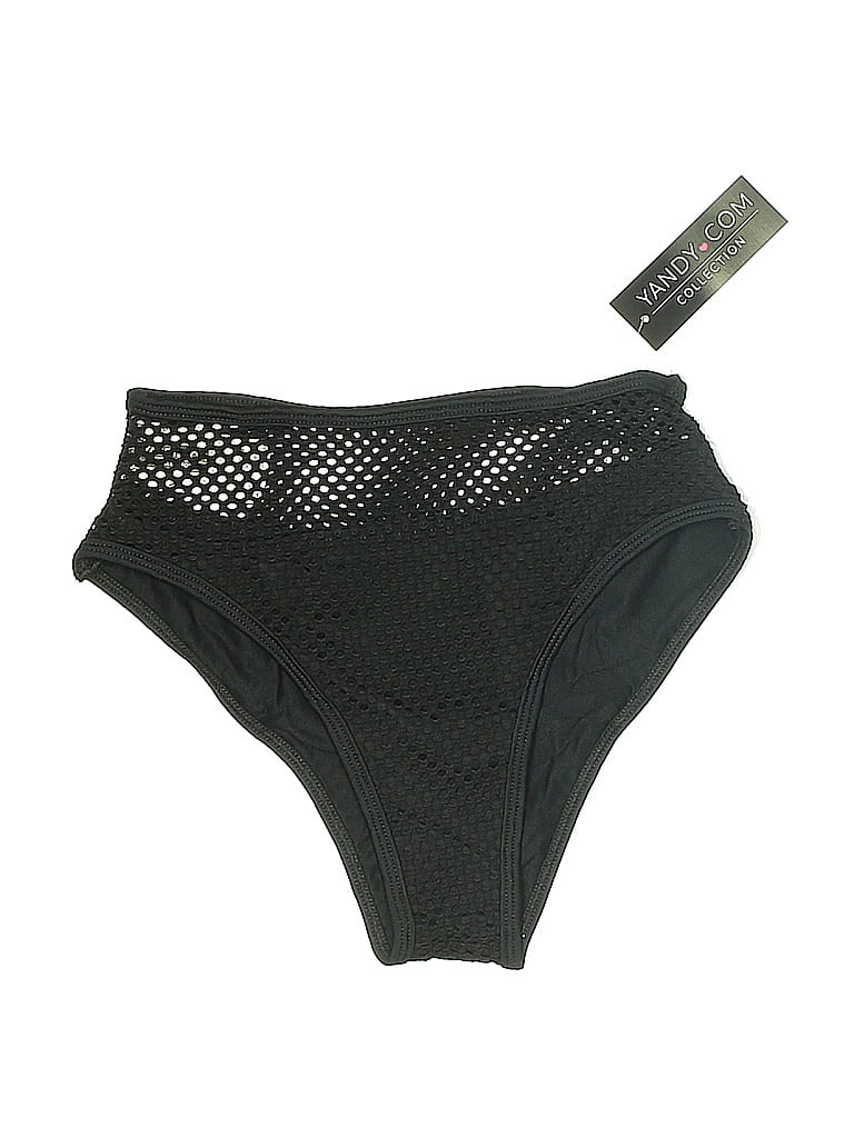 Pre-owned Yandy Swimsuit Bottoms In Black