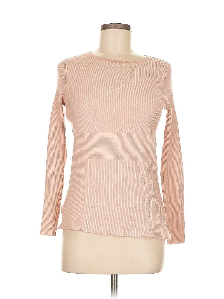 Pre-owned Calvin Klein Pullover Sweater In Pink