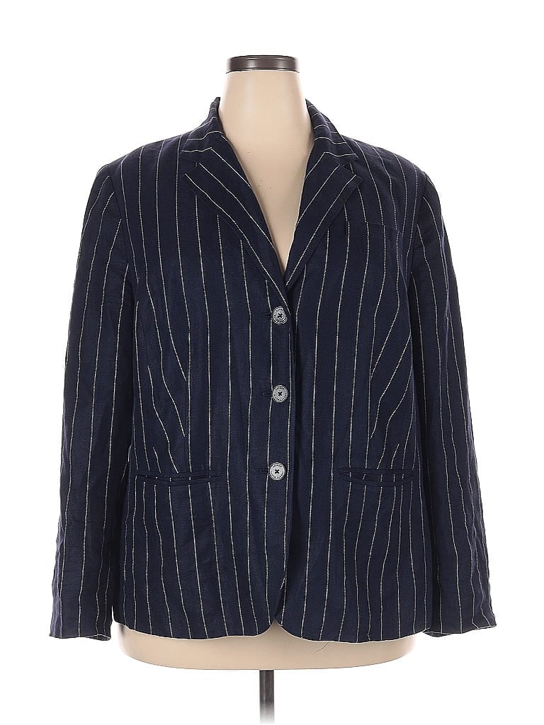 Pre-owned Unbranded Blazer Jacket In Blue