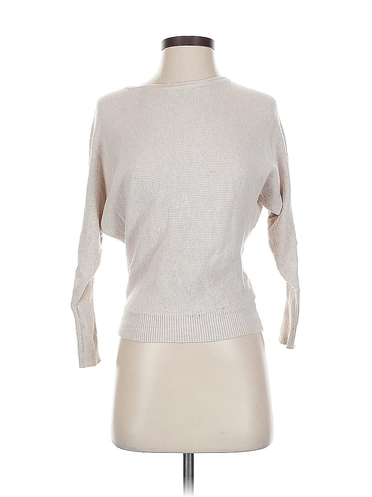 Pre-owned T Tahari Pullover Sweater In White