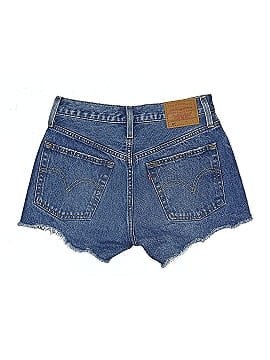 Levi's 100% Cotton Blue Denim Shorts Size 25 waist