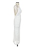 Ronny Kobo Silver White Cocktail Dress Size 4 - photo 4