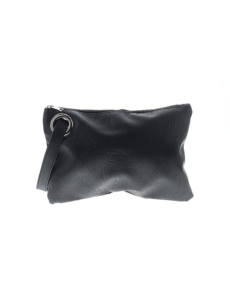Pre-owned Unbranded Wristlet In Black