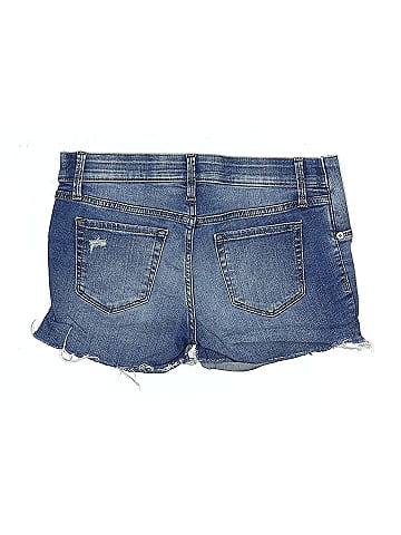 Isabel Maternity Denim Shorts (view 2)