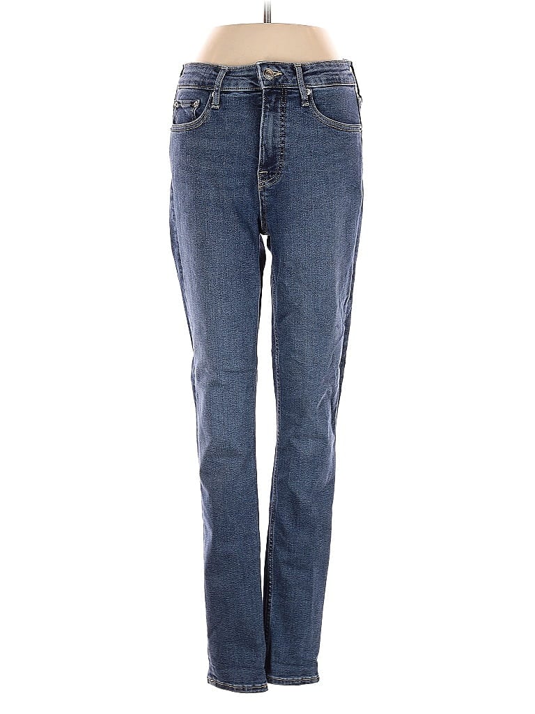 Pre-owned Free Assembly Jeans In Blue