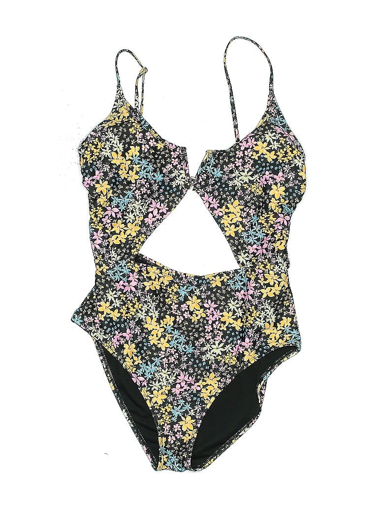 Pre-owned Ninety-nine Degrees One Piece Swimsuit In Yellow