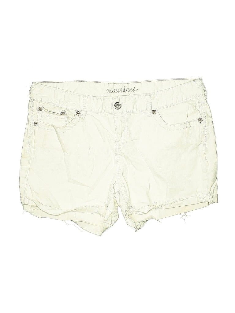 Click to view more detailed imagery on our partner's website Pre-owned Maurices Shorts In White