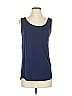 Tabitha Webb Blue Sleeveless T-Shirt Size XS - photo 1