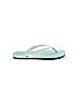 Ecoalf Teal Ivory Flip Flops Size 35 - 36 - photo 1