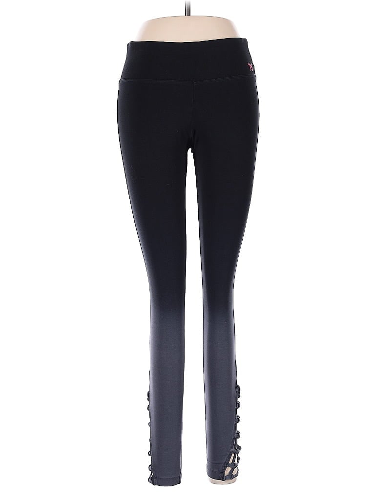 Pre-owned Victoria's Secret Pink Active Pants In Black