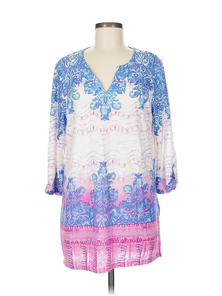 Pre-owned Chico's Casual Dress In Blue