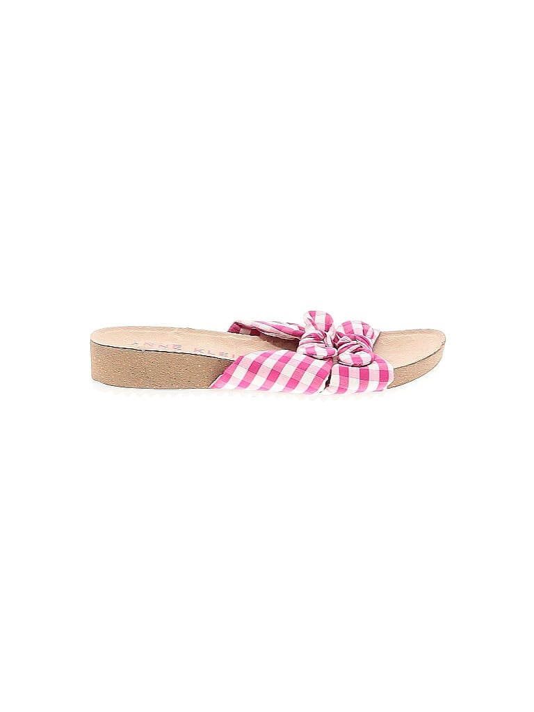 Pre-owned Anne Klein Sandals In Pink