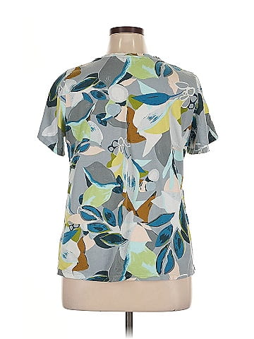 LOGO by Lori Goldstein Short Sleeve T-Shirt (view 2)