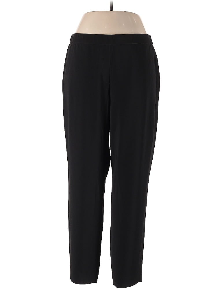 Pre-owned Chico's Dress Pants In Black