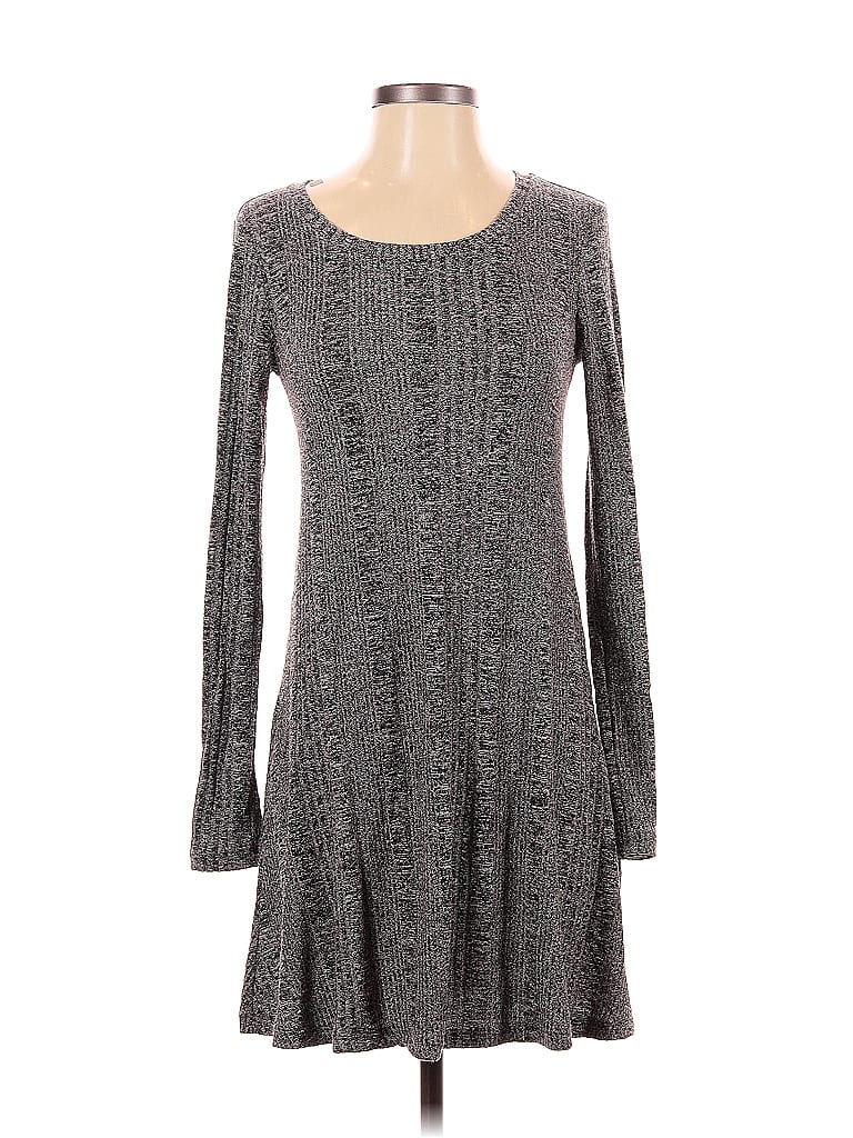 Pre-owned Forever 21 Casual Dress In Gray