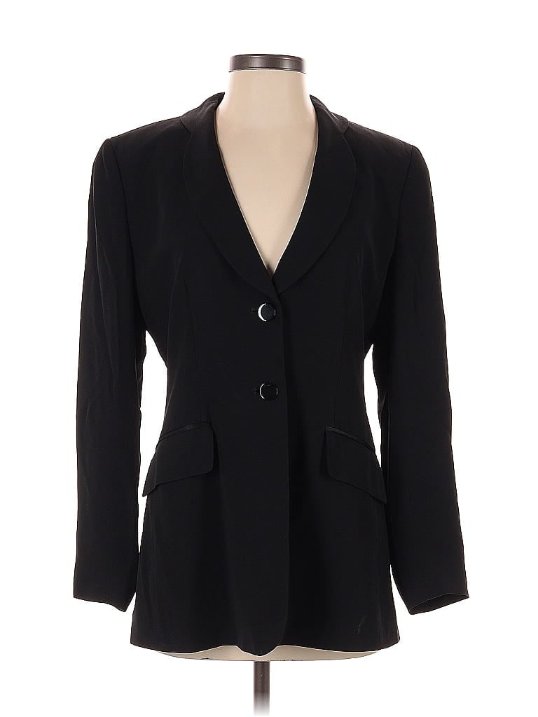 Pre-owned Ann Taylor Blazer Jacket In Black