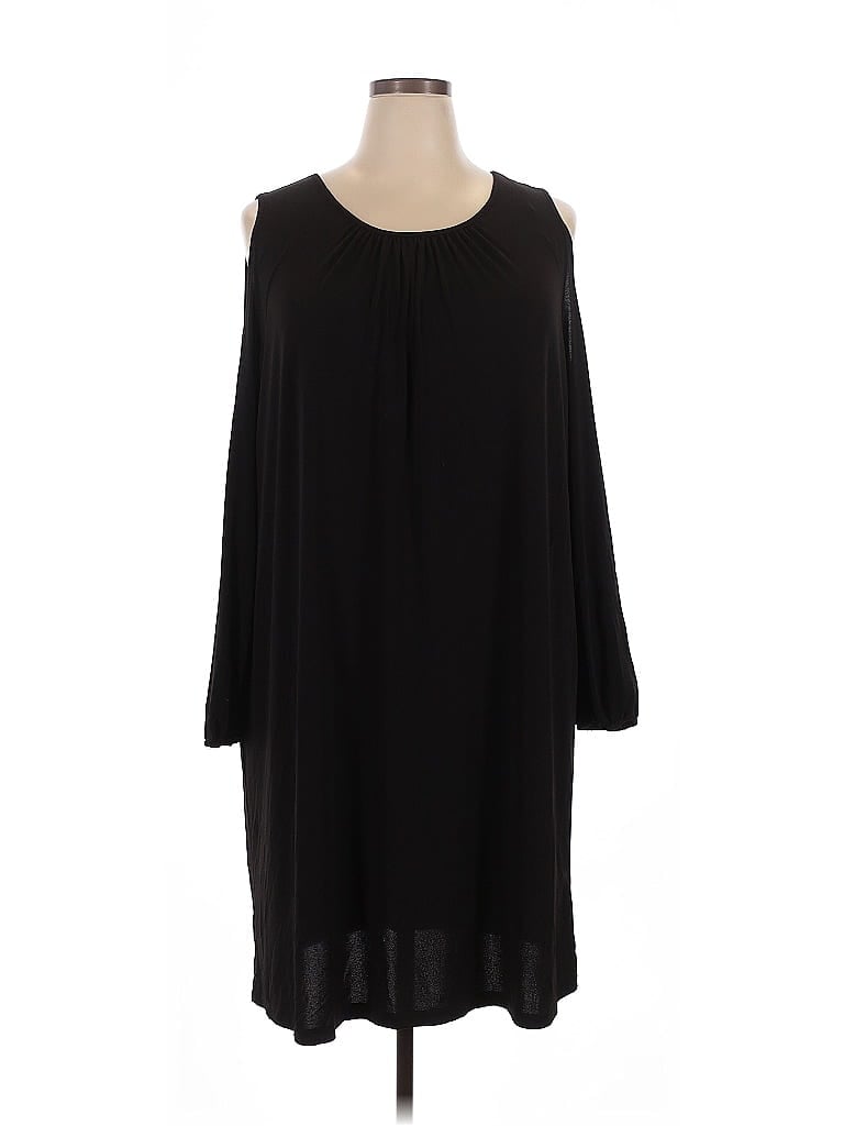 Pre-owned Boutique Casual Dress In Black