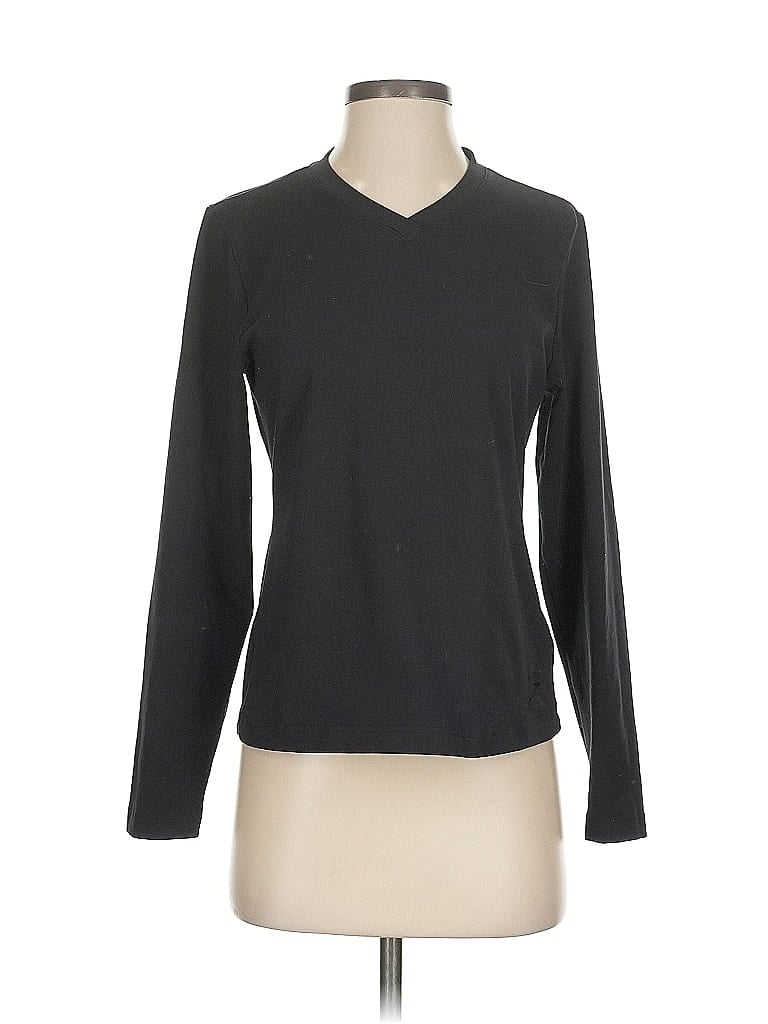 Pre-owned Speedo Long Sleeve T-shirt In Black