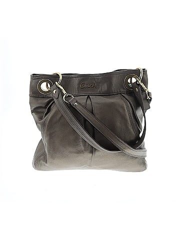 Coach Factory Leather Satchel (view 1)