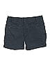 Mossimo Supply Co. 100% Cotton Solid Blue Cargo Shorts Size 7 - photo 2