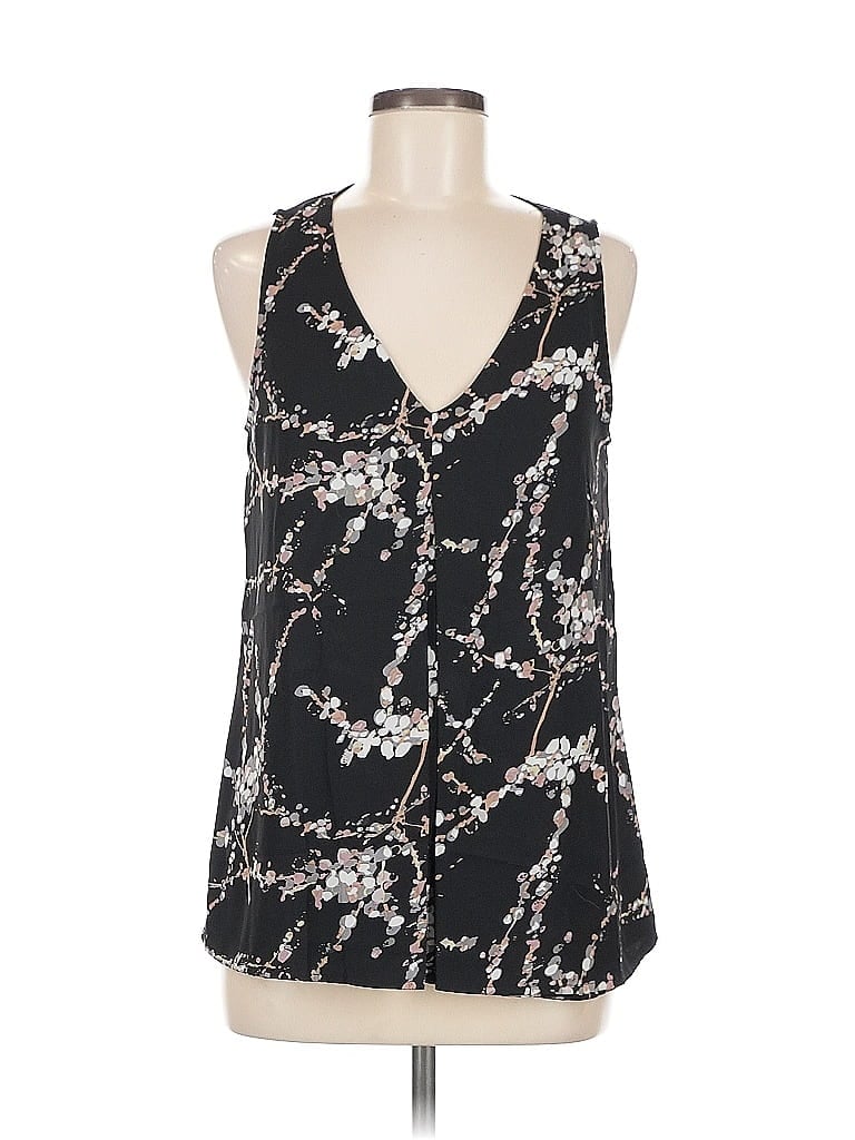 Pre-owned Daniel Rainn Sleeveless Blouse In Black
