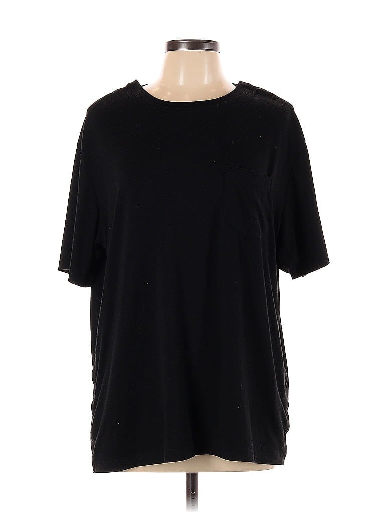 Pre-owned Assorted Brands Short Sleeve T-shirt In Black